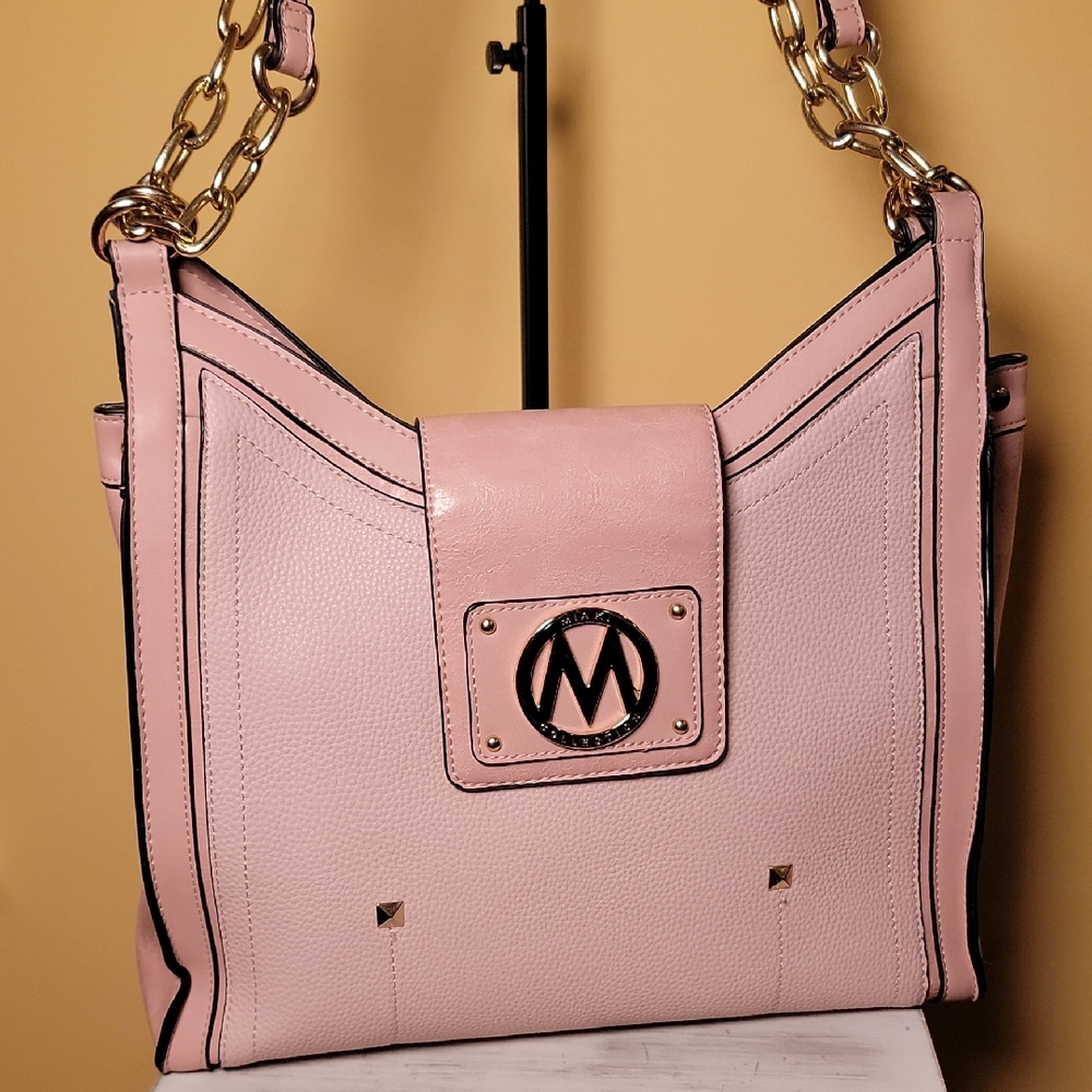 Mia K Collection Pink Shoulder Bag